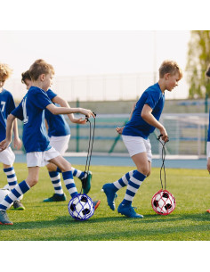 Entrenador de Balón de Fútbol Outus 4 Pcs con Mango 2