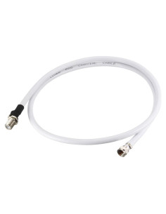 Cable Coaxial RG6 uxcell Tipo F Macho a Hembra 1.22m 75 Ohm