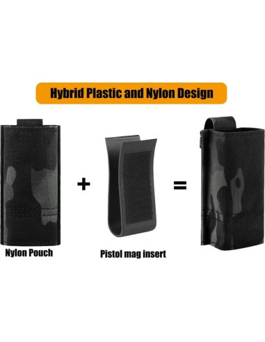 Funda de Cargador KRYDEX K MAG HOLDER 03 Nylon 9mm