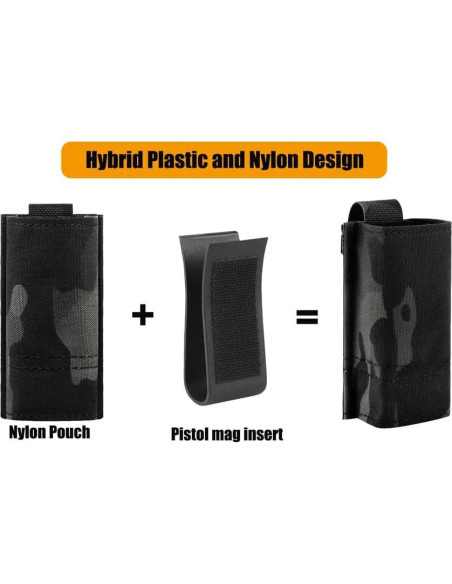 Funda de Cargador KRYDEX K MAG HOLDER 03 Nylon 9mm