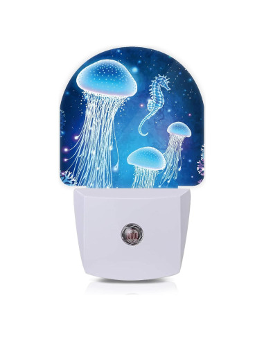 Luz Nocturna LED Axxitude Medusa Brillante Mágica 0.5W