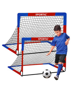 Paquete de 2 Redes de Fútbol SPORTIC SPSN001 1,22m x 0,91m