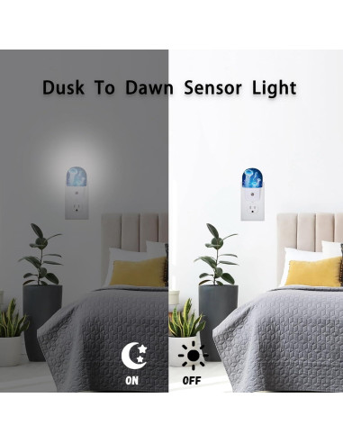 Luz Nocturna LED Axxitude Medusa Brillante Mágica 0.5W