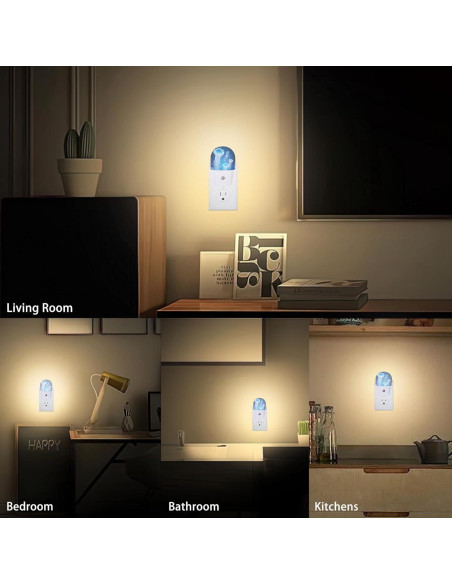 Luz Nocturna LED Axxitude Medusa Brillante Mágica 0.5W