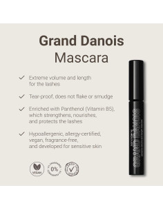 Máscara Hipoalergénica Sandstone - Volumen y Longitud 2