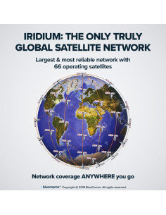 Teléfono Satelital Iridium 9555 BlueCosmo - Global, SMS, 0.25 kg 2