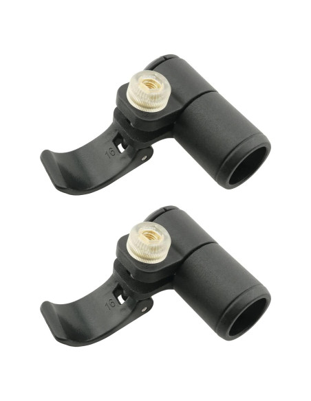 2 Piezas Bloqueo Flip HJGarden 16mm para Bastón Trekking