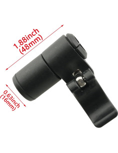 2 Piezas Bloqueo Flip HJGarden 16mm para Bastón Trekking 2