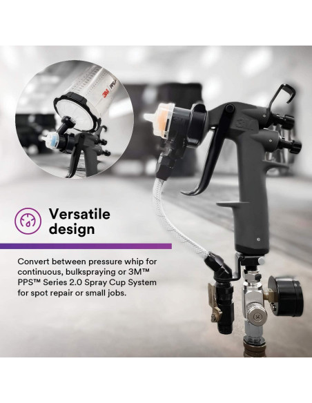 Pistola de Pulverización 3M 26832 con Válvula de Aire