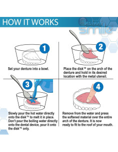 Reforzador de Dentaduras Sonrisa Instantánea - Modelo 12236 2