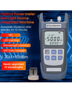 Medidor de Potencia Óptica Duogalia 1mW SC FC -50 a 26dBm 2