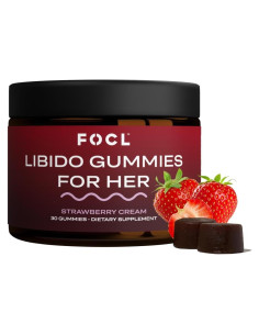 FOCL Gominolas Aumentador Libido Femenino 30 Unidades
