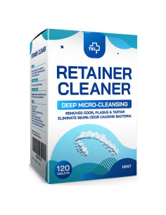 Tabletas Limpiadoras Bengbupanda 120 Pcs para Retenedores