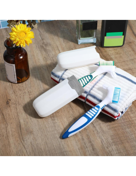 Juego de 2 Cepillos de Limpieza de Dentaduras YUXIANLB