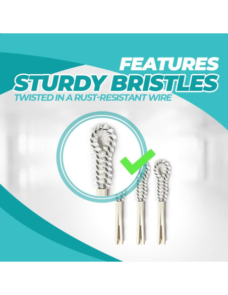 Cepillo Dental Fuller Brush - Limpieza de Dentaduras 17 cm