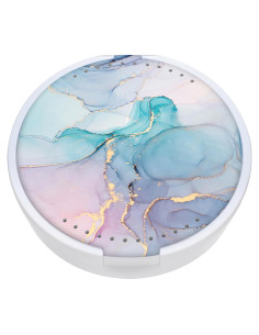 Estuche para Retenedores Tihywr Mármol Azul con Espejo