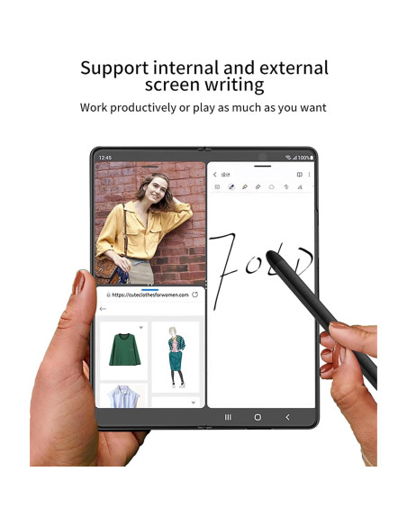 S Pen para Samsung Galaxy Z Fold 6/5/4/3 - Negro