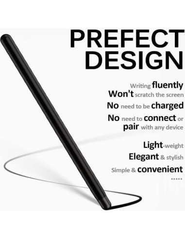 S Pen para Samsung Galaxy Z Fold 6/5/4/3 - Negro