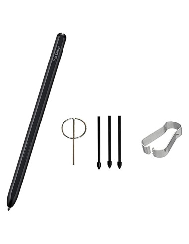 Lápiz Óptico Samsung Galaxy Z Fold 4/5 + 2 Puntas (Negro)