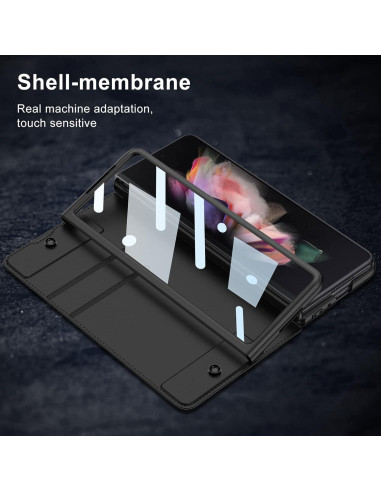 Funda DEMCERT para Samsung Galaxy Z Fold 4 5G Negra