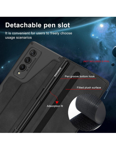 Funda DEMCERT para Samsung Galaxy Z Fold 4 5G Negra