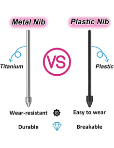 6 Puntas de Metal para Samsung Galaxy Tab S10/S9/S8/S7/S6 2