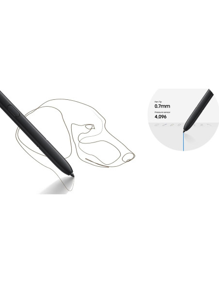 S Pen Bluetooth para Samsung Galaxy S23 Ultra - Negro