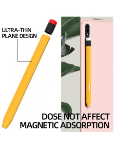 Funda S Pen AZF para Samsung Galaxy Tab S7/S8/S9 Amarillo 2