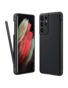 Funda Vitodo para Galaxy S21 Ultra con soporte S Pen - Negro
