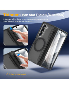 Funda Caka para Samsung Galaxy Z Fold 6 con S Pen - Negro 2