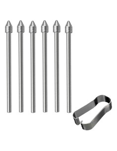 6 Puntas de Metal para S Pen Samsung Galaxy Tab S10+ S9 S8