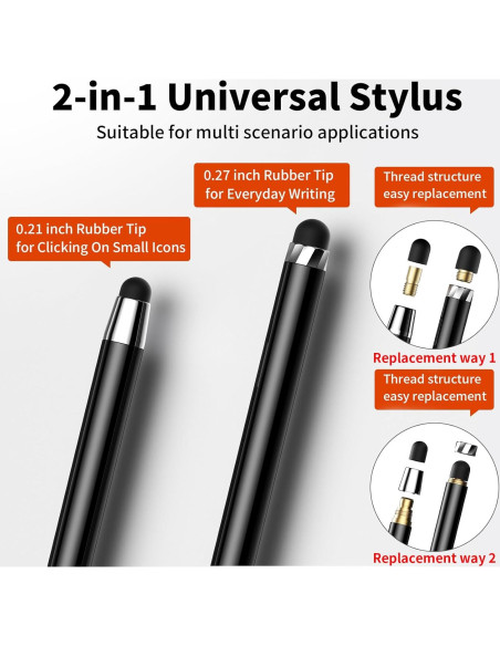 Bolígrafo Stylus DAXINGXING 10 PCS Alta Sensibilidad