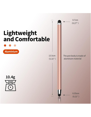 Bolígrafo Stylus DAXINGXING 10 PCS Alta Sensibilidad