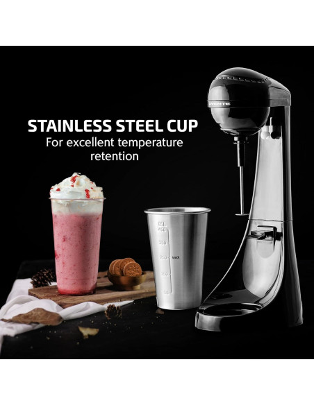 Máquina de Batidos OVENTE MS2070B 426.5 ml 2 Velocidades