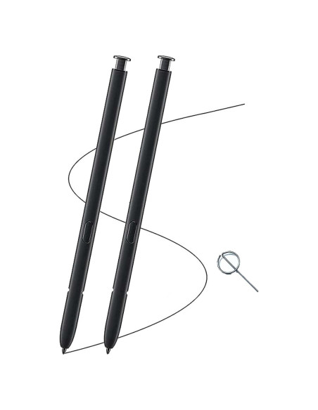 2 Pcs S Pen para Samsung Galaxy S22 Ultra - Negro