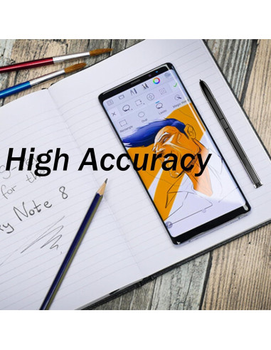 2 Pcs S Pen para Samsung Galaxy Note 8 Reemplazo Negro