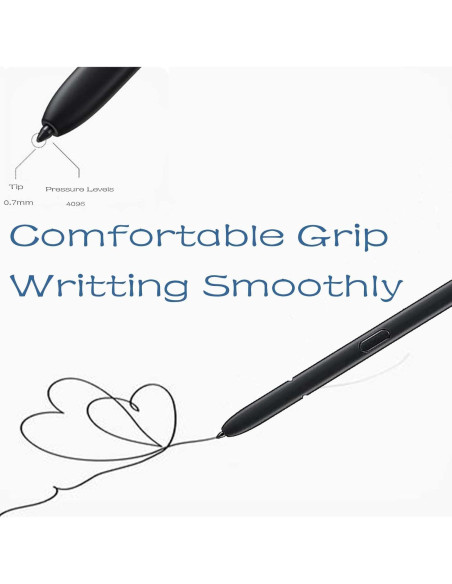 2 Pcs S Pen para Samsung Galaxy S22 Ultra - Negro