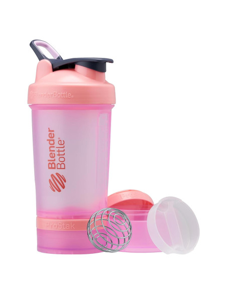 Botella Mezcladora BlenderBottle ProStak V2 Rosa 650 ml