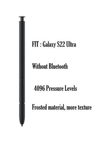2 Stylus S Pen Genérico para Samsung Galaxy S22 Ultra Negro