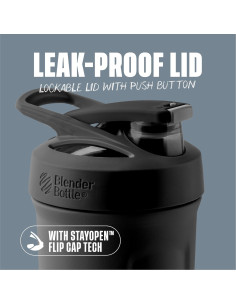 Botella Mezcladora BlenderBottle Strada 591 ml Acero Inoxidable 2