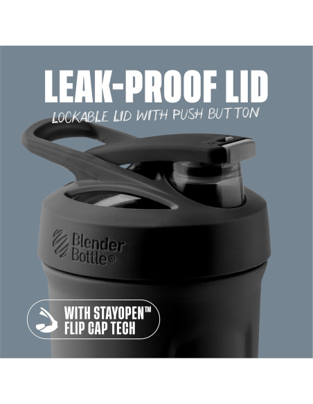 Botella Mezcladora BlenderBottle Strada 591 ml Acero Inoxidable