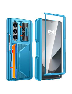 Funda CENMASO para Samsung Galaxy Z Fold 6 - Azul Lago