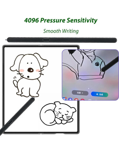 S Pen Plegable para Samsung Galaxy Z Fold 6 5G - Negro