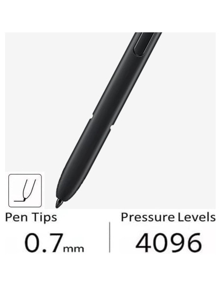 S Pen Negro para Samsung Galaxy S23 Ultra Sin Bluetooth