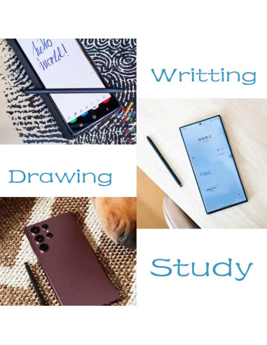 S Pen Negro para Samsung Galaxy S23 Ultra Sin Bluetooth