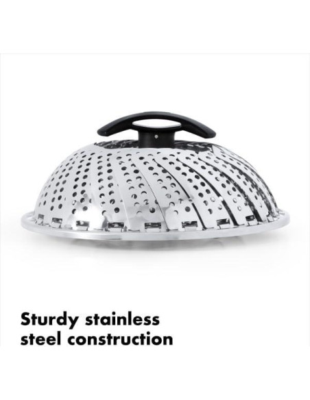 Vaporera OXO Good Grips Acero Inoxidable 20,32 cm