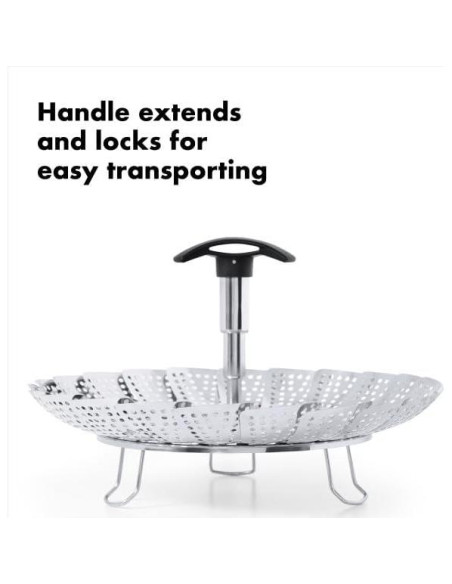 Vaporera OXO Good Grips Acero Inoxidable 20,32 cm