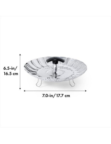 Vaporera OXO Good Grips Acero Inoxidable 20,32 cm