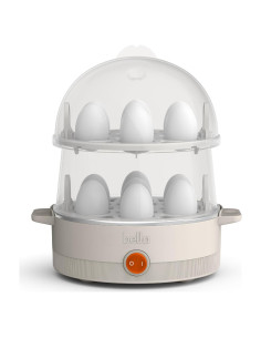 Cocedor de Huevos Eléctrico BELLA 14 Huevos Acero Inoxidable