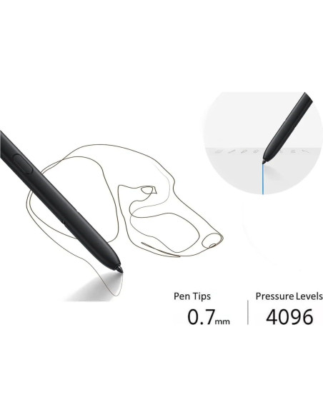 S Pen para Samsung Galaxy S23 Ultra 5G Negro Fantasma